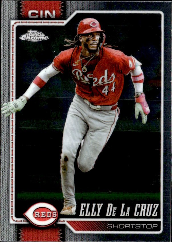 2026 Topps Chrome Elly De La Cruz graded slab