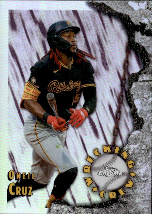 2026 Topps Chrome Oneil Cruz graded slab