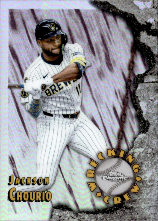 2026 Topps Chrome Jackson Chourio graded slab