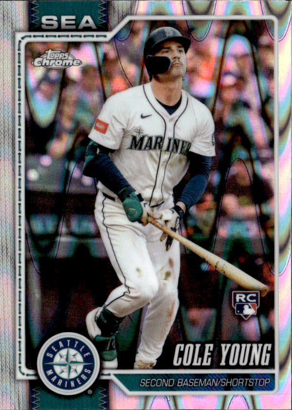 2026 Topps Chrome Cole Young graded slab