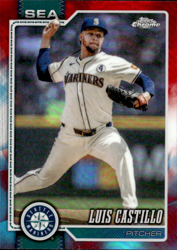 2026 Topps Chrome Luis Castillo graded slab