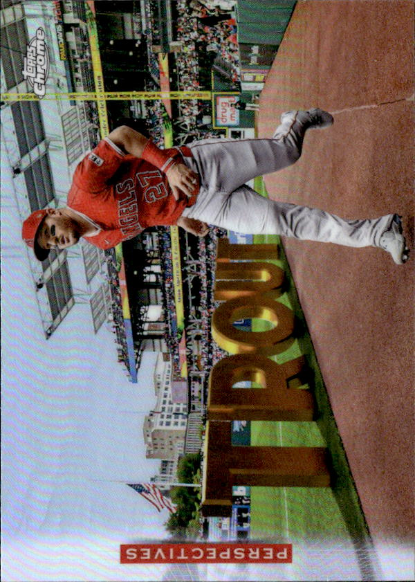 2026 Topps Chrome Mike Trout graded slab