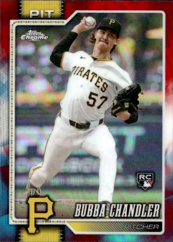 2026 Topps Chrome Bubba Chandler graded slab