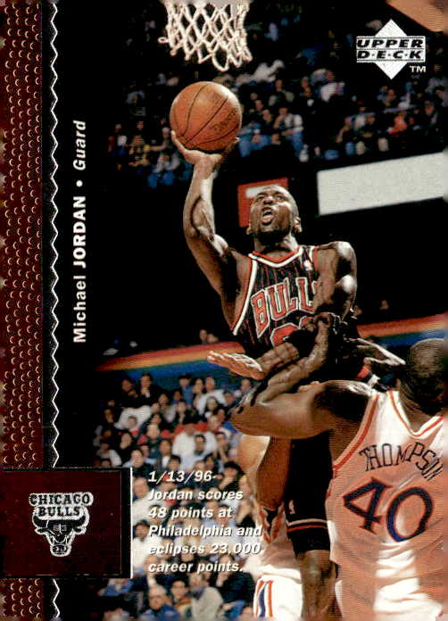 1996 Upper Deck Michael Jordan graded slab