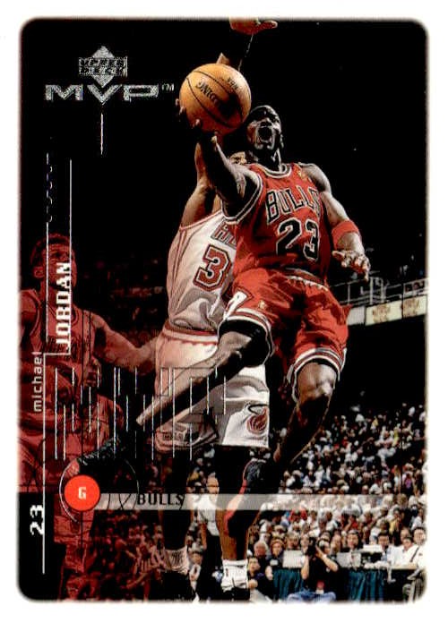 1999 Upper Deck MVP Michael Jordan graded slab