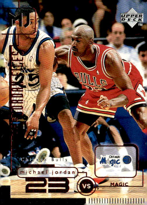 1998 U.D. Mj Living Legend Michael Jordan graded slab