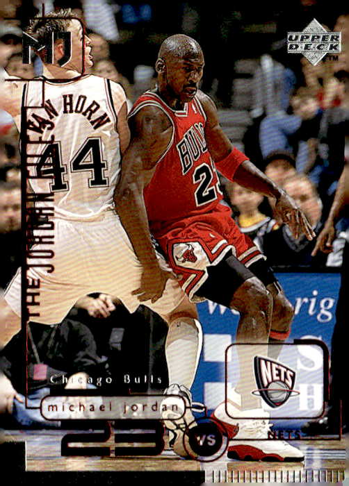 1998 U.D. Mj Living Legend Michael Jordan graded slab