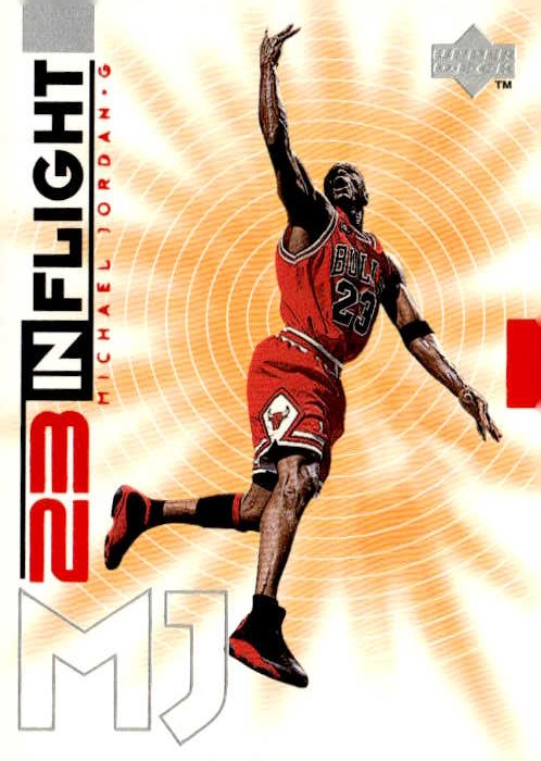 1998 U.D. Mj Living Legend Michael Jordan graded slab