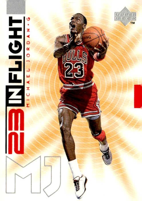 1998 U.D. Mj Living Legend Michael Jordan graded slab