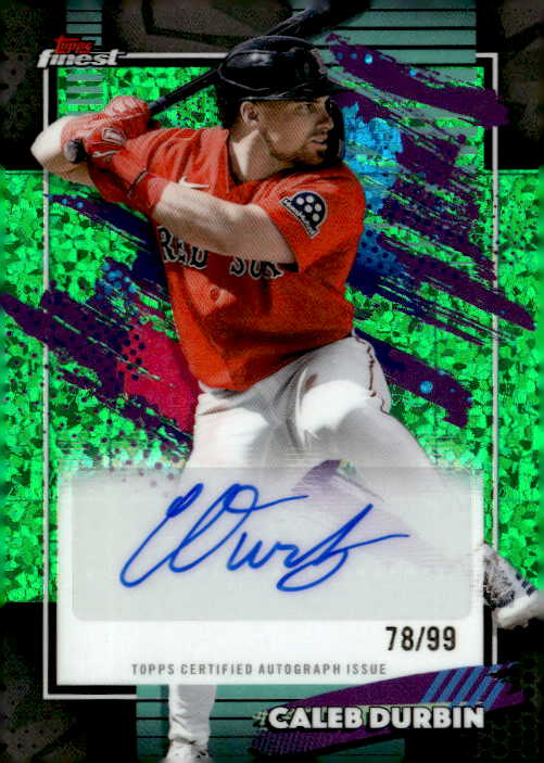 2026 Topps Finest Caleb Durbin graded slab