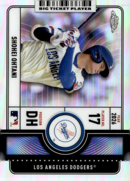 2026 Topps Chrome Shohei Ohtani graded slab
