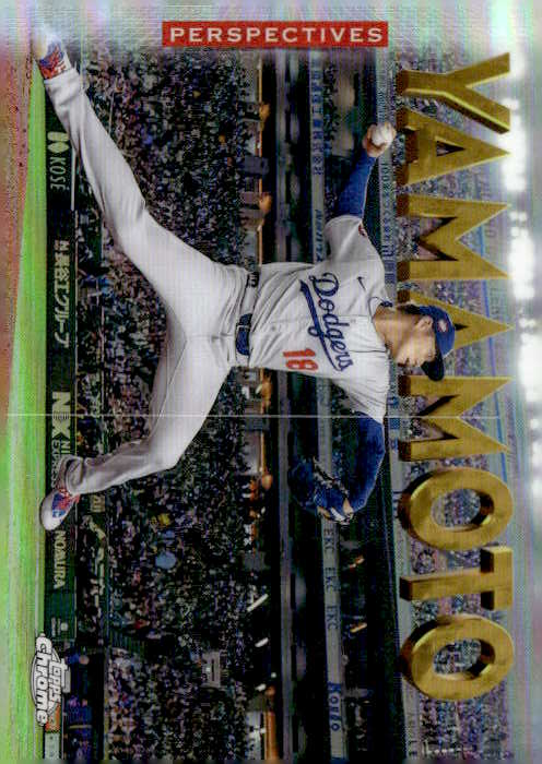 YOSHINOBU YAMAMOTO — 2026 TOPPS CHROME MINT — graded card auctioned from the MPE vault