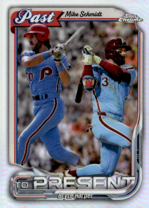 2026 Topps Chrome M.Schmidt/B.Harper graded slab