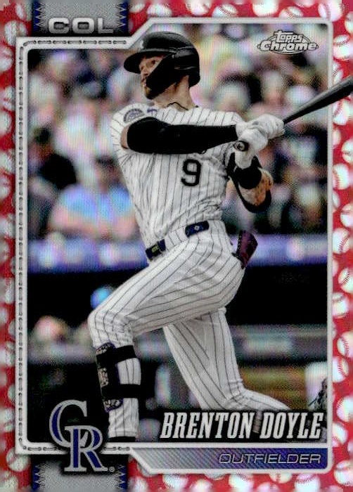 2026 Topps Chrome Brenton Doyle graded slab