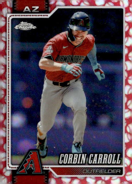 2026 Topps Chrome Cobrin Carroll graded slab