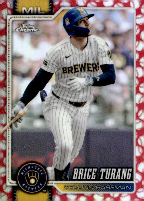 2026 Topps Chrome Brice Turang graded slab