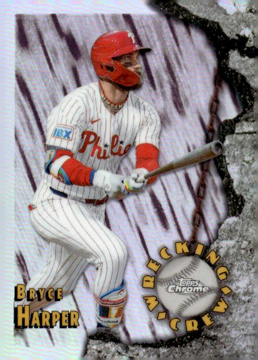 BRYCE HARPER — 2025 TOPPS CHROME GEM/MT — graded card up for auction