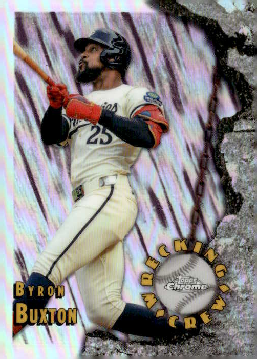 2026 Topps Chrome Byron Buxton graded slab