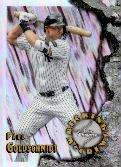 2026 Topps Chrome Paul Goldschmidt graded slab