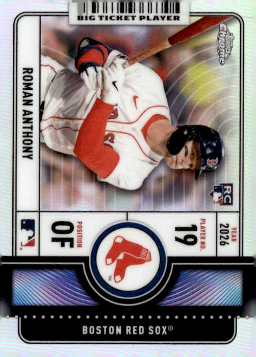 2026 Topps Chrome Roman Anthony graded slab