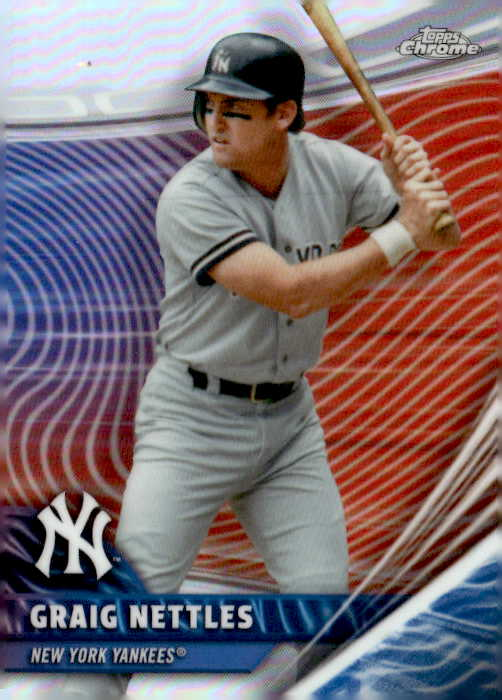 2026 Topps Chrome Graig Nettles graded slab
