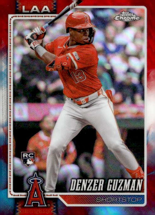 2026 Topps Chrome Denzel Guzman graded slab