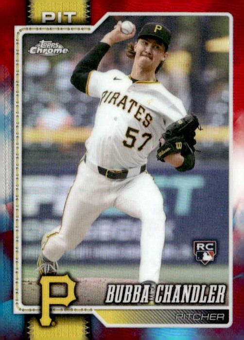 2026 Topps Chrome Bubba Chandler graded slab