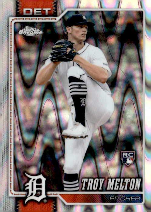 2026 Topps Chrome Troy Melton graded slab