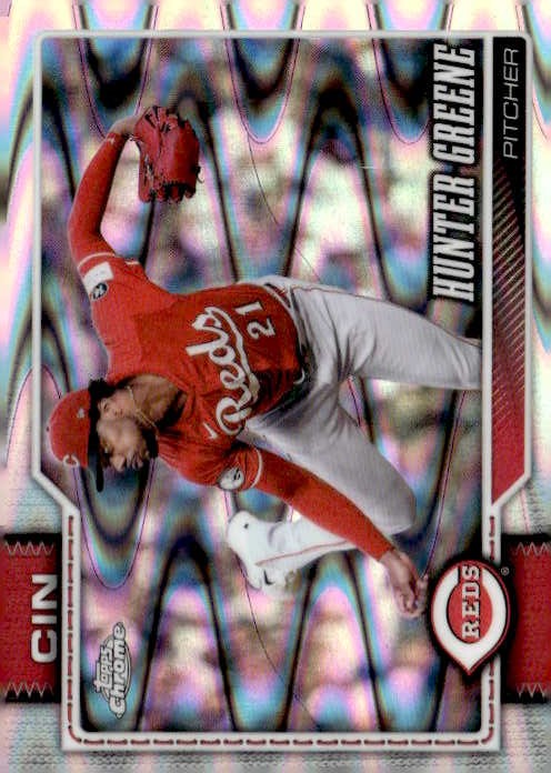 2026 Topps Chrome Hunter Greene graded slab