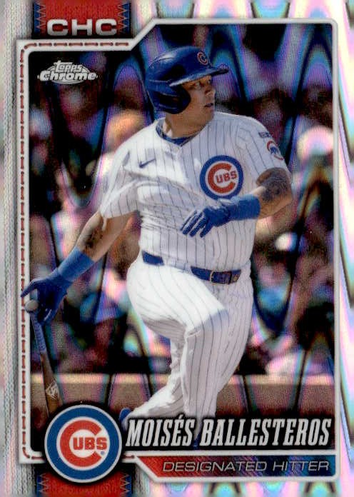 MOISES BALLESTEROS — 2026 TOPPS CHROME GEM/MT — graded card up for auction