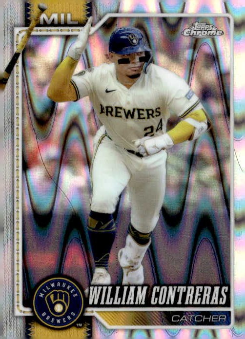 2026 Topps Chrome William Contreras graded slab