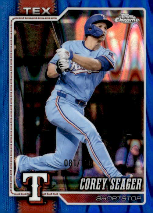 2026 Topps Chrome Corey Seager graded slab