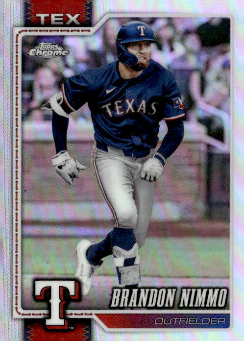 2026 Topps Chrome Brandon Nimmo graded slab
