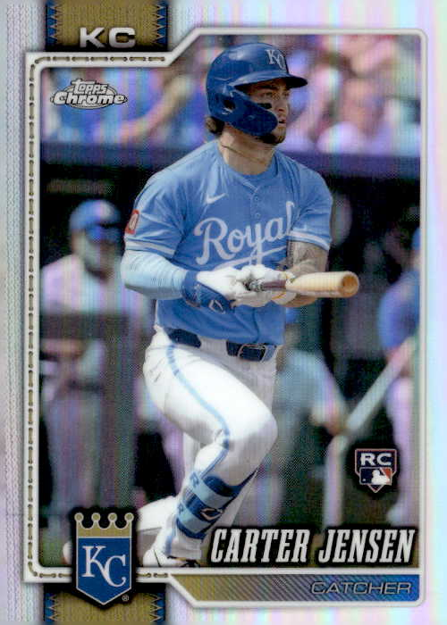 2026 Topps Chrome Carter Jensen graded slab