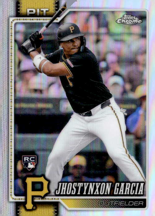 2026 Topps Chrome Jhostynyxon Garcia graded slab