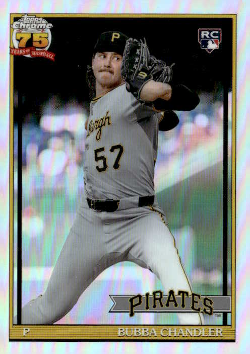 2026 Topps Chrome Bubba Chandler graded slab