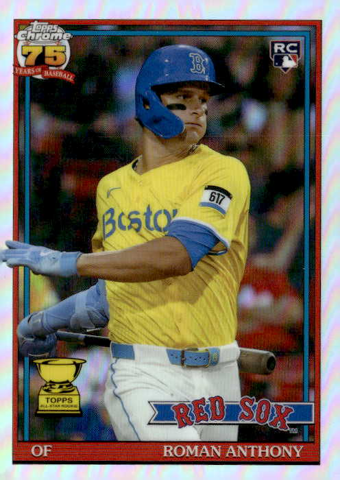2026 Topps Chrome Roman Anthony graded slab
