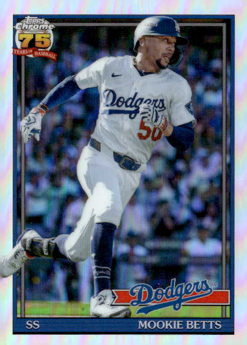 2026 Topps Chrome Mookie Betts graded slab