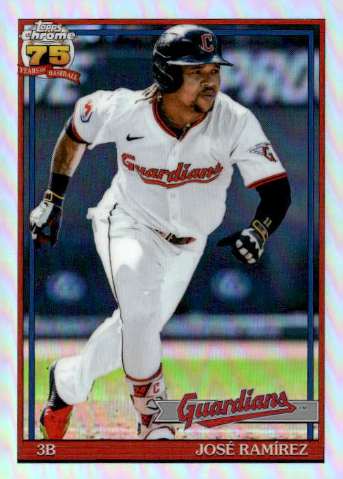 2026 Topps Chrome José Ramírez graded slab