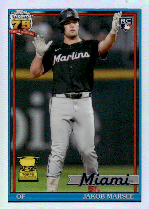 2026 Topps Chrome Jakob Marsee graded slab