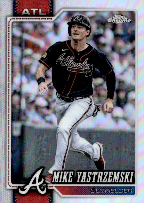 2026 Topps Chrome Mike Yastrzemski graded slab