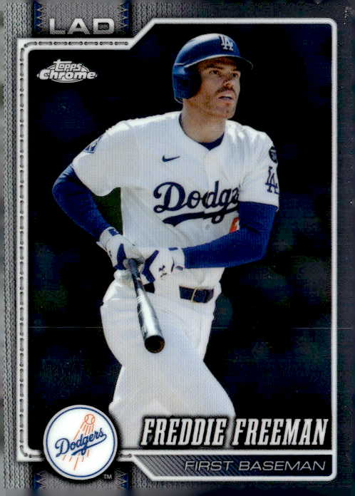 2026 Topps Chrome Freddie Freeman graded slab