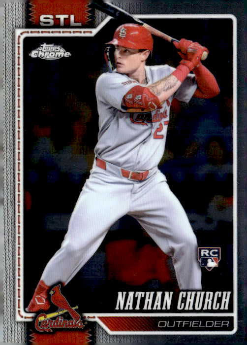 2026 Topps Chrome Nathan Church graded slab