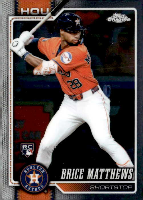 2026 Topps Chrome Brice Matthews graded slab