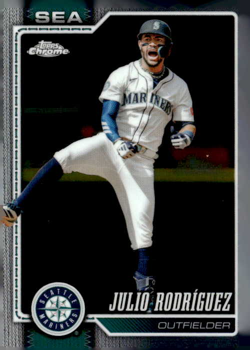2026 Topps Chrome Julio Rodríguez graded slab