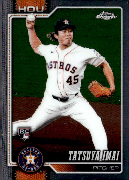 2026 Topps Chrome Tatsuya Imai graded slab