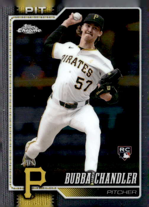 2026 Topps Chrome Bubba Chandler graded slab