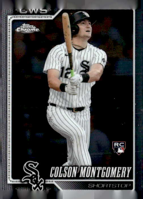2026 Topps Chrome Colson Montgomery graded slab