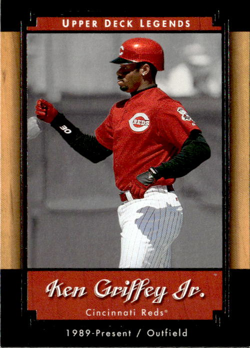 2001 Upper Deck Legends Ken Griffey Jr. graded slab