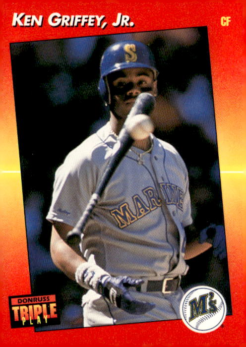 1992 Donruss Triple Play Ken Griffey Jr. graded slab